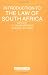 Introduction To The Law Of South Africa (Introduction Toàseries)