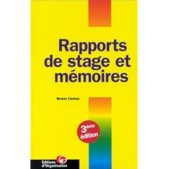 Rapports de stages et m�moires