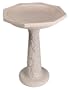 Gardener's Gallery 27-Inch Tall Concord Birdbath, Red Granite Color