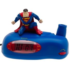 Superman Projection Alarm Clock