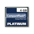 Platinum 4 GB Typ 1 Compact Flash (CF) Speicherkarte (Original Handelsverpackung)