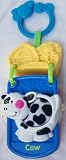 Fisher Price Baby Animals Touch and Feel Musical Rattle Book Toy