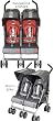 Maclaren Techno Twin Stroller- Storm Gray(A113621)