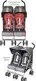 Maclaren Techno Twin Stroller- Storm Gray(A113621)