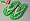 Whale Flip Flaps Green
