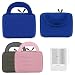2n1 Combo - Hard Shell Carrying Case with Handle with Screen Protector Kit for Amazon Kindle Electronic Reading Device (Kindle NOT included)