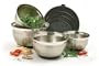 Norpro Grip-Ez Stainless Steel 5-Quart Mixing Bowl with Lid