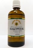 Eucalyptus Oil - Invigorating, Energizing Australian Essential Oil, 100ml