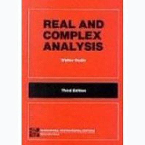 Real and Complex Analysis, International Student Edition (McGraw-Hill Series in Higher Mathematics) Paperback Import, 1970