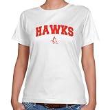 NCAA Hartford Hawks Ladies White Logo Arch Classic Fit T-shirt
