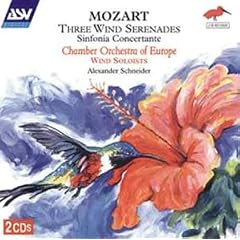 Mozart: Three Wind Serenades/ Sinfonia Concertante