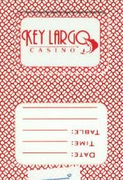 Cover image : Key Largo Casino Las Vegas Red Playing Cards