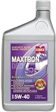 Maxtron DEO Synthetic Blend Diesel Engine Motor Oil Case - 12 Quarts SAE 15W-40