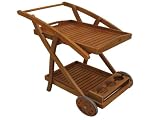 Teewagen SERENA Servierwagen Hartholz BALAU Gartenmöbel