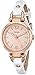 Fossil Mini Georgia Rose Dial White Leather Ladies Watch ES3265