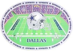 Dallas Cowboys Set of 4 Placemats - Football Sports Merchandise