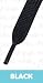 Black Flat Shoes Flat Coloured Skate Shoelaces - BLACK 11mm x 120cm