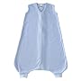 Halo Innovations Early Walker SleepSack Wearable Blanket Micro Fleece, Baby Blue, Large