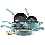 Paula Deen Signature Nonstick 15-Piece Porcelain Cookware Set