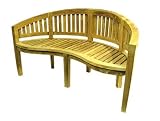 Eigenschaften Sparmeile GmbH  / Teak Bananenbank 2-sitzer 120 cm Plantagenteak Top-Qualit? DIREKT vom Hersteller!