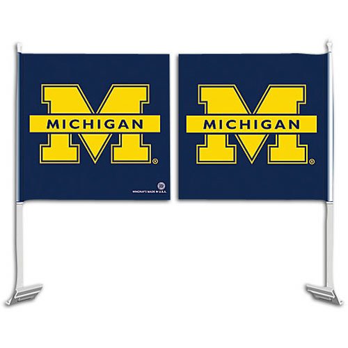 Michigan WinCraft NCAA Car Flag
