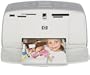 HP PhotoSmart 325 Compact Photo Printer with 100 sheets 4x6 Paper and free USB Cable