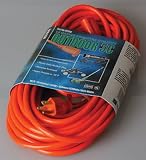 6 Pack Coleman Cable 02308 50' 16/3 Orange Vinyl Outdoor Extension Cords