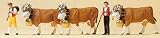 Preiser 10404 Cowherds and Cows
