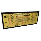Autographed Orr Picture - NHL 36x18 Mega Replica Ticket 's 1st Game