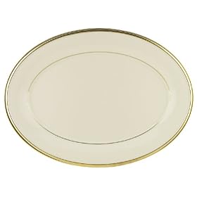 Lenox Eternal 16-Inch Fine China Oval Platter by Lenox