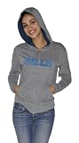 NFL Women's Buffalo Bills Tried and True Hoody (Heather Grey, Small)