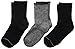 Gold Toe Big Boys' 3 Pack Cotton Crew