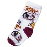 Florida State Seminoles (FSU) White (903) Infant Bootie Socks
