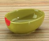 Olive Dip Bowl Set Of 2 Ceramic by Home Gourmet Collection