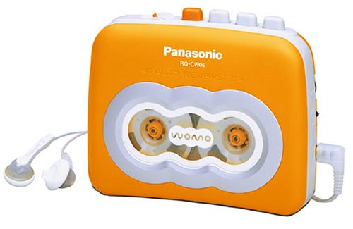 Panasonic RQ-CW05EG-D tragbarer Kassettenspieler orange