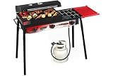 Camp Chef SPG-90B Big Gas 3 Sports Grill, Black/Red