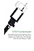 NBCCOOL3N1BLK COOLcessories 3-in-1 Selfie Stick Monopod - Bluetooth Enabled Handle with Built In LED Light & External Power Bank - Extension, Universal Fit for Smartphones, Cameras & GoPros