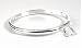 STERLING SILVER BANGLE BRACELET 60mm x 55mm x 5mm