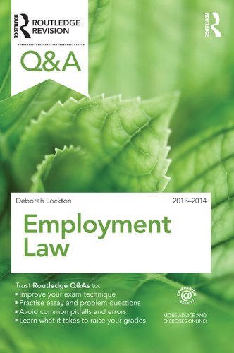 Q&A Employment Law 2013-2014 (Questions and Answers)