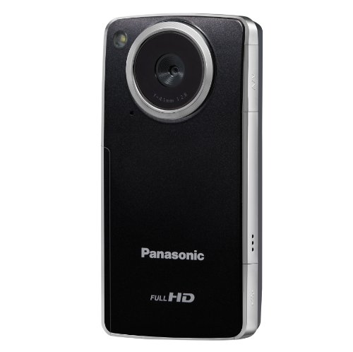 Panasonic HM-TA1EG-H Full HD Mobilkamera (4-fach digitaler Zoom, 5,1 cm (2 Zoll) Display, 8 MP Digitalfotos, Full HD-Videos) anthrazit
