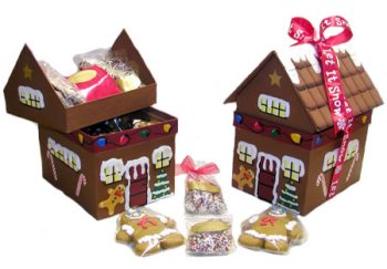 Christmas Gingerbread House Of Treats by A Bountiful Harvest
