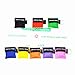 YRMJK Rising Power 8 Color Mini Res-Cue One Way Valve CPR Mask Keychain (8-Pack) Face Shield Barrier Mask Key Chain