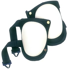 Click here to buy Custom LeatherCraft V236 Stitched Flex Rubber Non-Skid Kneepads by Custom Leather Craft.