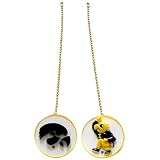 Baby Fanatic Iowa Hawkeyes Ceiling Fan Pulls Set of 2