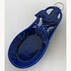 Spoon Rest Blue Rooster Pattern