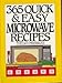 Book 365 Quick and Easy Microwave Recipes