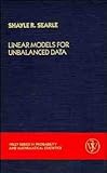 Linear models for unbalanced data