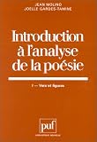 Introduction à l\'analyse de la poésie