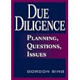 Due Diligence: Planning, Questions, Issues