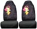 Pink Red Tweety Bird Hearts Car Truck SUV Seat Cover Pair